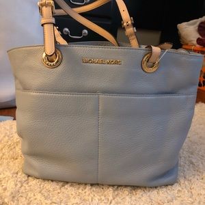 Light blue michael kors tote